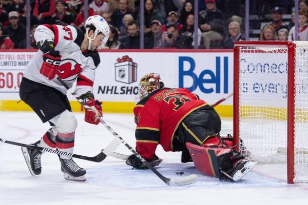 Devils halt five-game slide with win over Senators