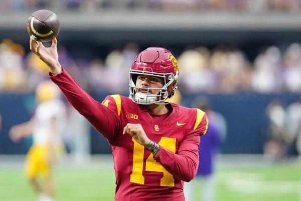 Jayden Maiava stellar in 1st start as USC holds off Nebraska