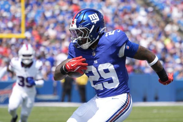 Giants RB Tyrone Tracy Jr. (shoulder) set to return vs. Eagles