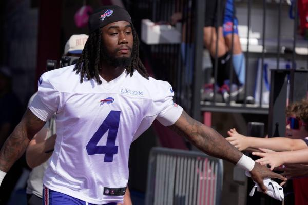 Bills RB James Cook takes field as coach claims ‘things have changed’