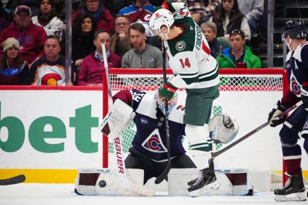 Wild tally twice in third period to power past Avalanche