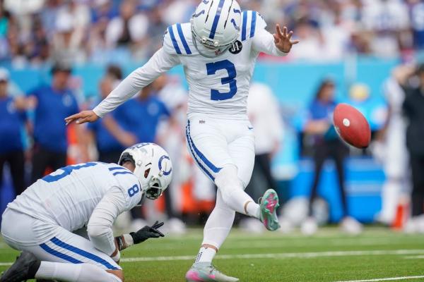 Reports: Colts K Spencer Shrader (knee) out for season