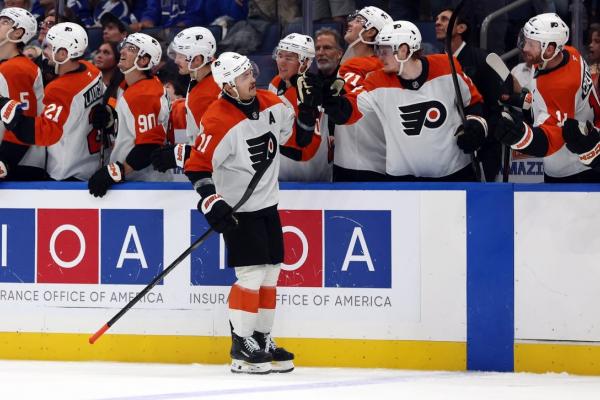 Flyers carry modest improvements into clash vs. Sharks