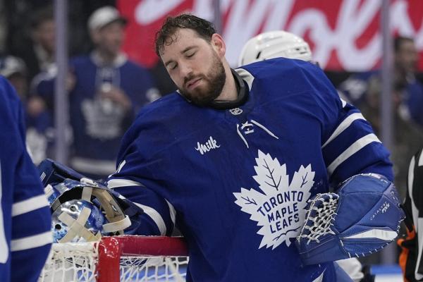 Maple Leafs rule out G Anthony Stolarz for Game 2