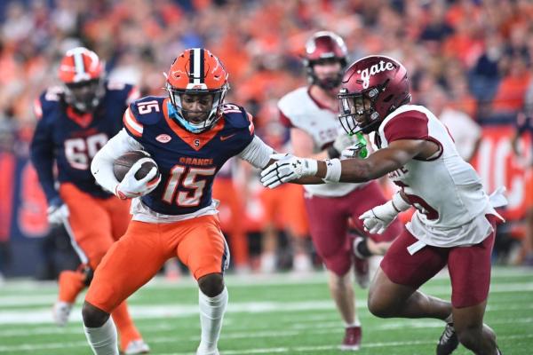 Steve Angeli tossed 5 TDs as Syracuse thrashed Colgate