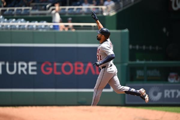 Riley Greene blasts two 3-run homers as Tigers rout Nationals