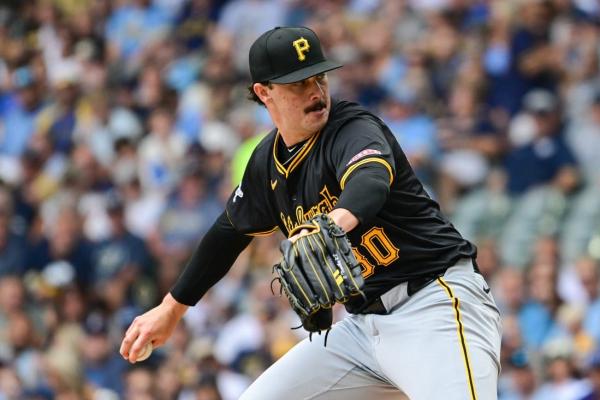 Pirates phenom Paul Skenes has no-hitter through 7 vs. Brewers thumbnail