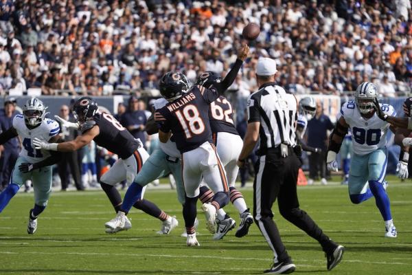 Pick-happy Bears down Dallas behind Caleb Williams’ 4 TD passes