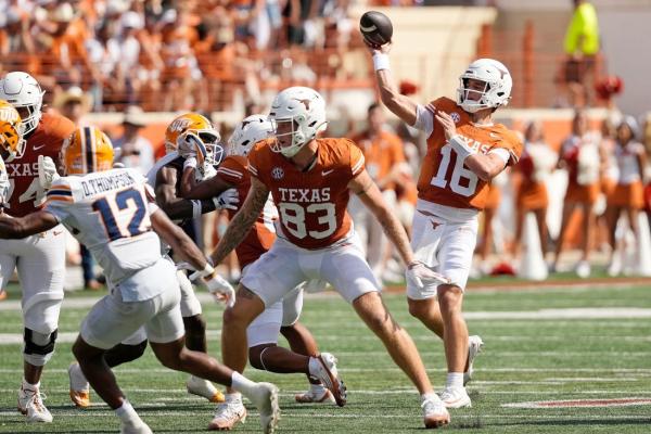 Could Sam Houston serve as salve for No. 8 Texas’ ailing offense?