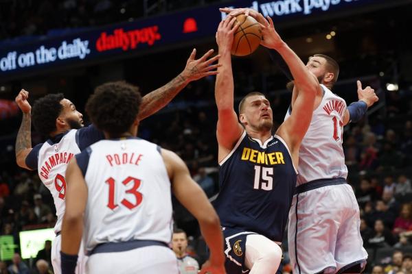 Wizards top Nuggets, end 16-game skid despite Nikola Jokicâs 56 points