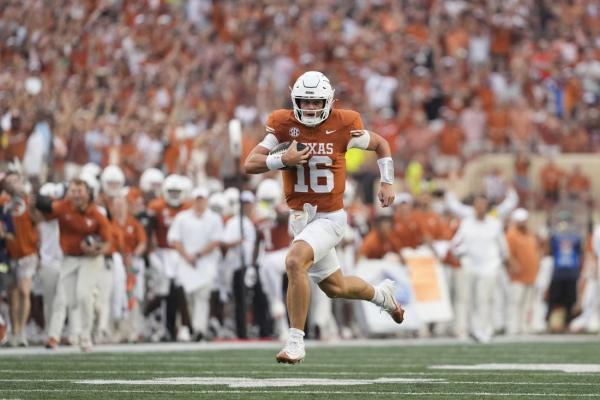 Texas’ Arch Manning to get first college start on Saturday