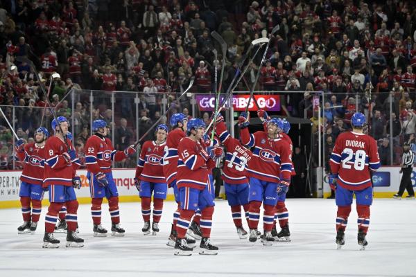 NHL roundup: Canadiens score 5 in 3rd to halt Sens’ win streak