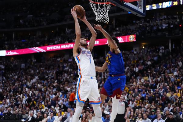 Nuggets send game to OT, grab 2-1 lead vs. Thunder