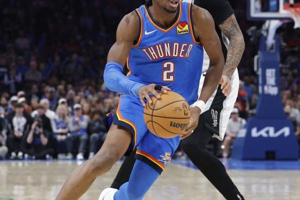 Shai Gilgeous-Alexander’s 3rd-quarter outburst lifts Thunder over Spurs