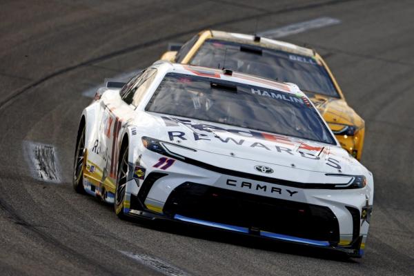 Rain washes away qualifying, Denny Hamlin on pole at Michigan