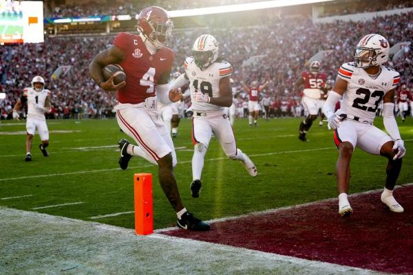 Jalen Milroe (3 TDs), No. 13 Alabama take Iron Bowl over Auburn