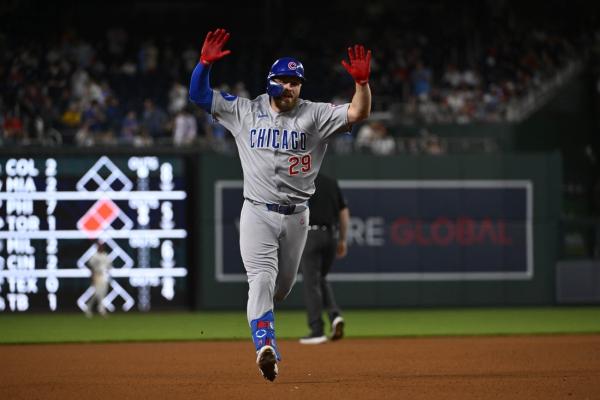 Michael Busch powers Cubs past Nationals