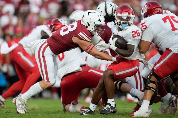 Late safety seals No. 15 Oklahoma’s tight win over Houston