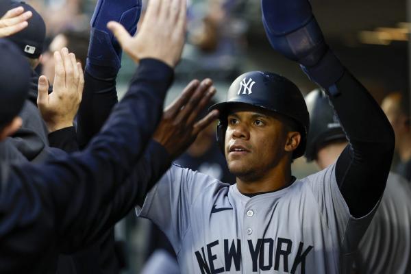 Juan Soto hits 40th homer as Yankees crush Mariners thumbnail