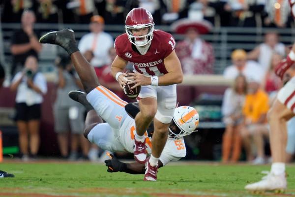 Oklahoma benches QB Jackson Arnold, will start freshman vs. Auburn