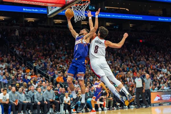 Devin Booker helps Suns turn back Blazers