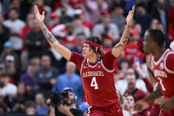 NCAA Tournament roundup: Arkansas knocks off second-seeded St. John’s