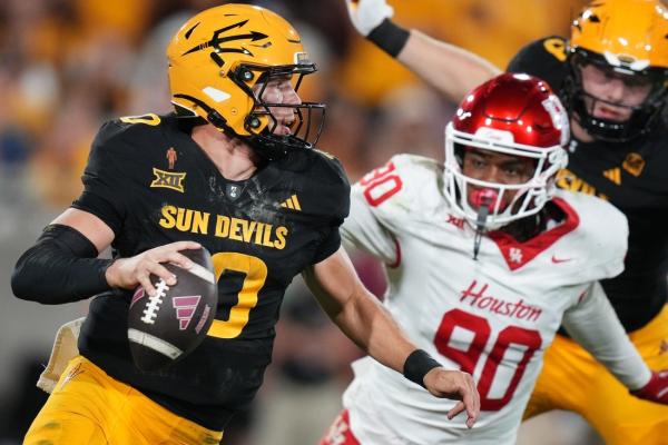 Arizona State QB Sam Leavitt (foot) out vs. Iowa State