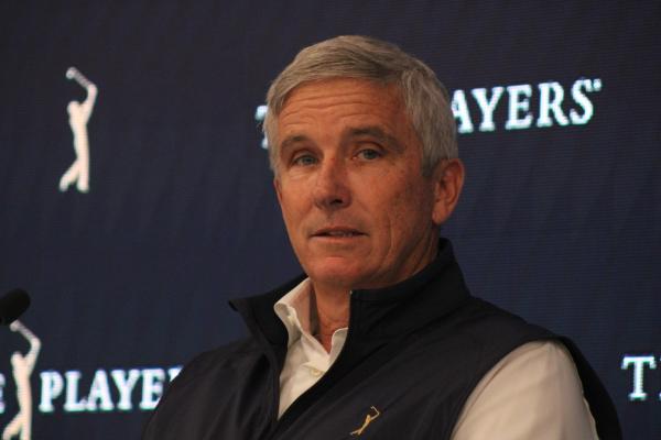 Jay Monahan discusses ‘ebbs and flows’ of PGA-LIV talks, pace of play