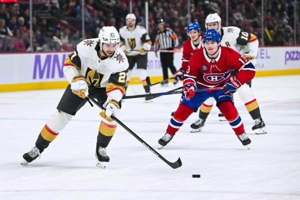 Golden Knights explode for 5 goals in 2nd period, crush Canadiens 6-2