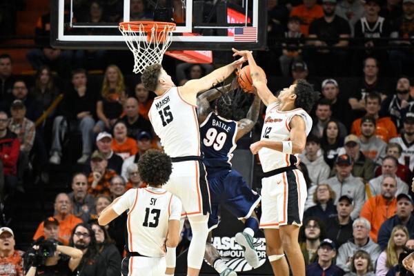 Michael Rataj, Oregon State get past No. 16 Gonzaga in OT