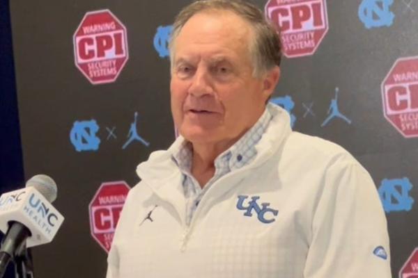 Bill Belichick says focus on North Carolina’s next game, not Giants opening