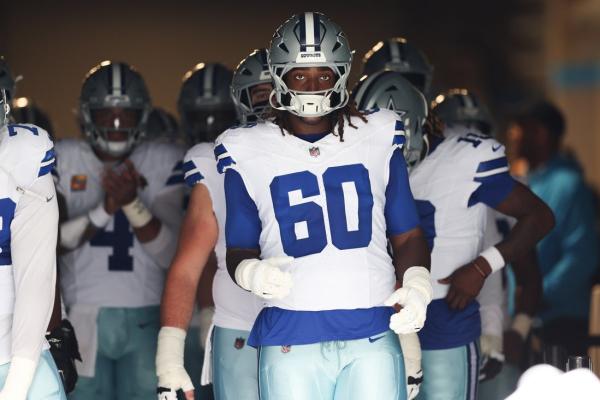 Reports: Cowboys LT Tyler Guyton (ankle) likely out vs. Chiefs