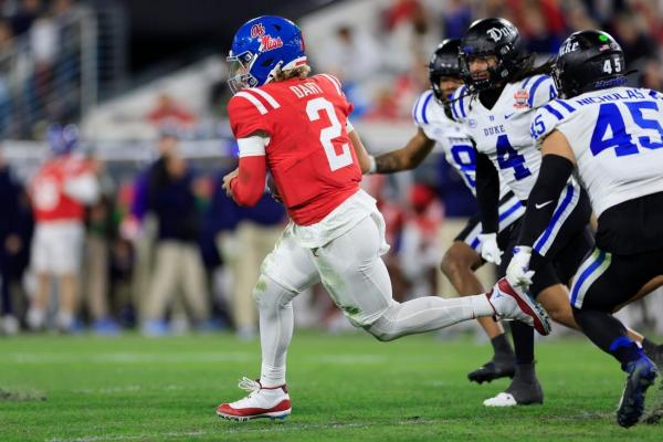 No. 14 Ole Miss makes statement in routing Duke in Gator Bowl