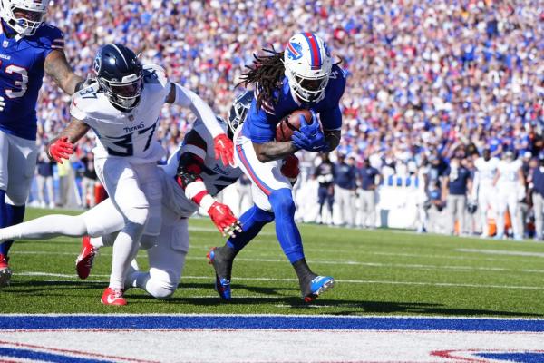 Josh Allen, Bills overcome slow start to crush Titans