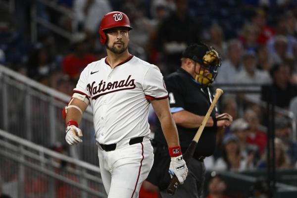 Nationals request release waivers on 1B Nathaniel Lowe