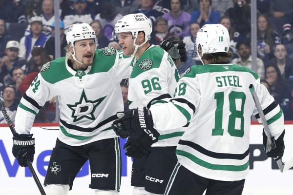Kyle Connor pots three, but Stars hold off Jets’ rally