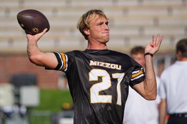 Missouri QB Sam Horn (leg) out for ‘extended period of time’