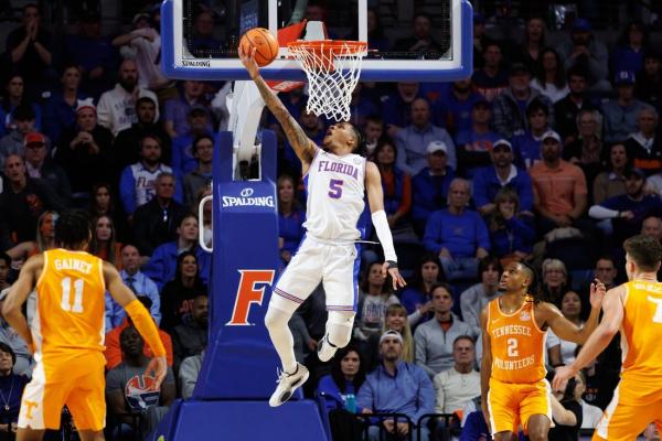 No. 8 Florida dominates No. 1 Tennessee