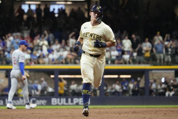 MLB roundup: Andrew Vaughn, Brewers slam Cubs