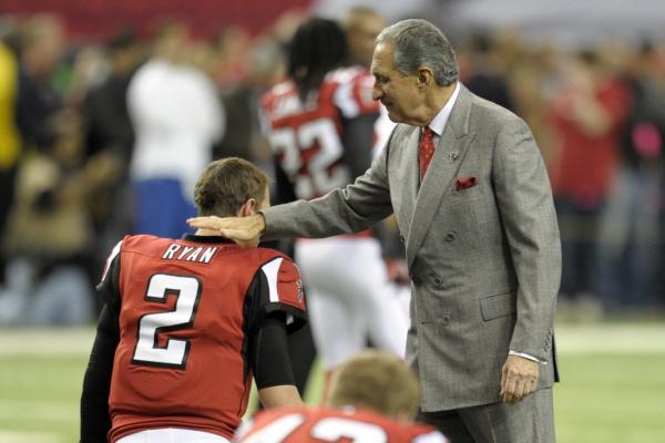 Arthur Blank shakes up Falcons’ org structure; Matt Ryan could be in picture