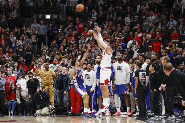 NBA roundup: Nikola Vucevic, Bulls pull off stunning rally vs. 76ers