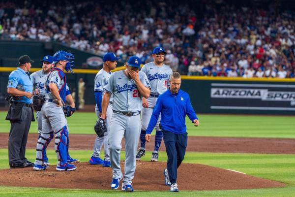 Dodgers place ace LHP Clayton Kershaw (toe) on 15-day IL