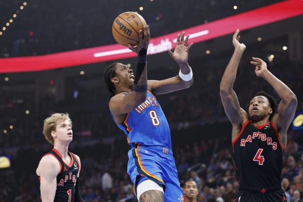 Chet Holmgren returns as Thunder take down Raptors