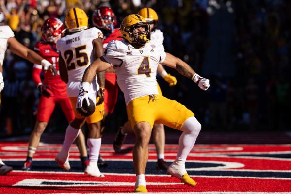 No. 16 Arizona State blows out rival Arizona with big offensive day