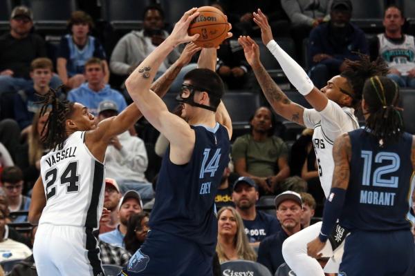 Grizzlies pursue season sweep of skidding Spurs