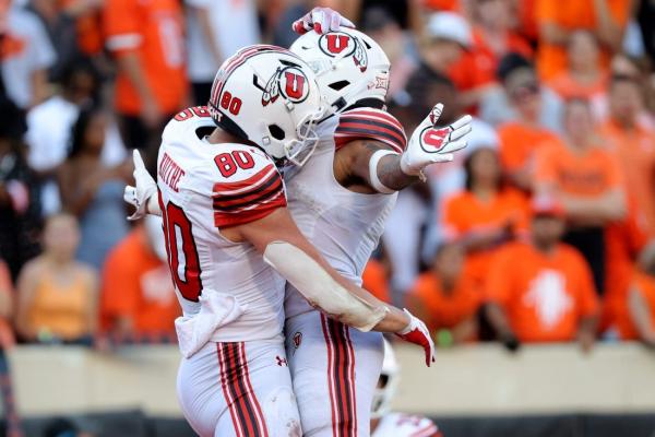 No. 12 Utah holds off No 14 Oklahoma State 22-19 in their Big 12 opener