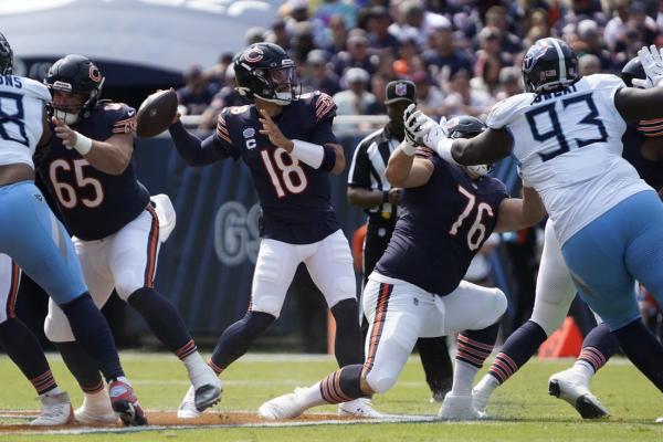 Bears rally past Titans 24-17 in Caleb Williams’ debut