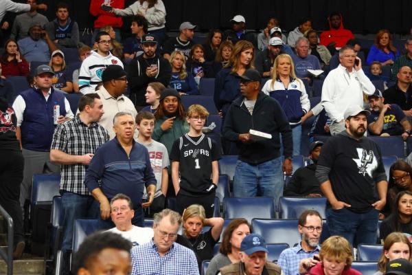 Game between Grizzlies, Spurs delayed after fan’s medical emergency