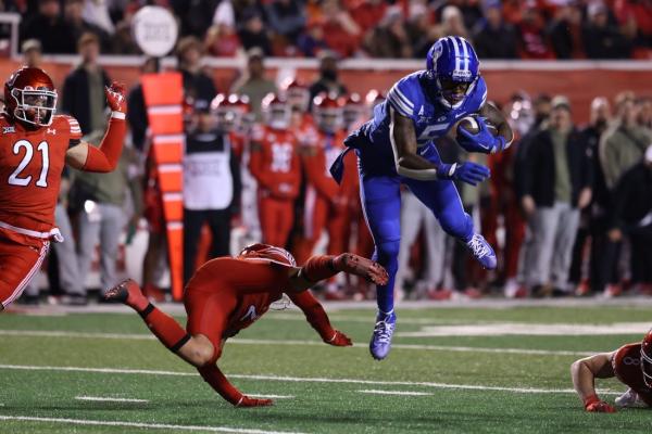 No. 9 BYU rallies past Utah on clutch field goal