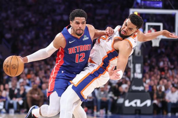 Led by Cade Cunningham, Pistons edge Knicks to stay alive